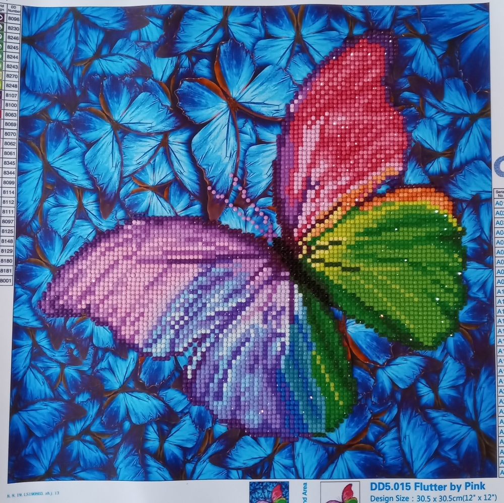 Completed 5d diamond painting